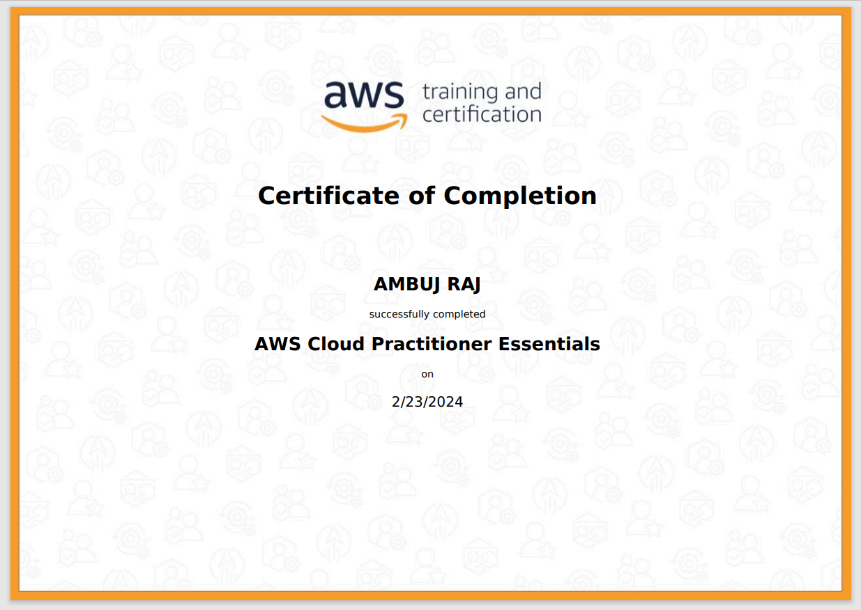 Ambuj Raj - Full Stack & AI/ML Developer & Cloud Engineer